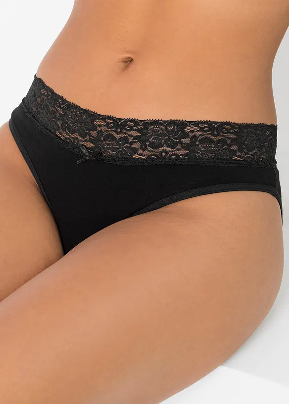 Bonprix Slip Mit Spitze (5er Pack)