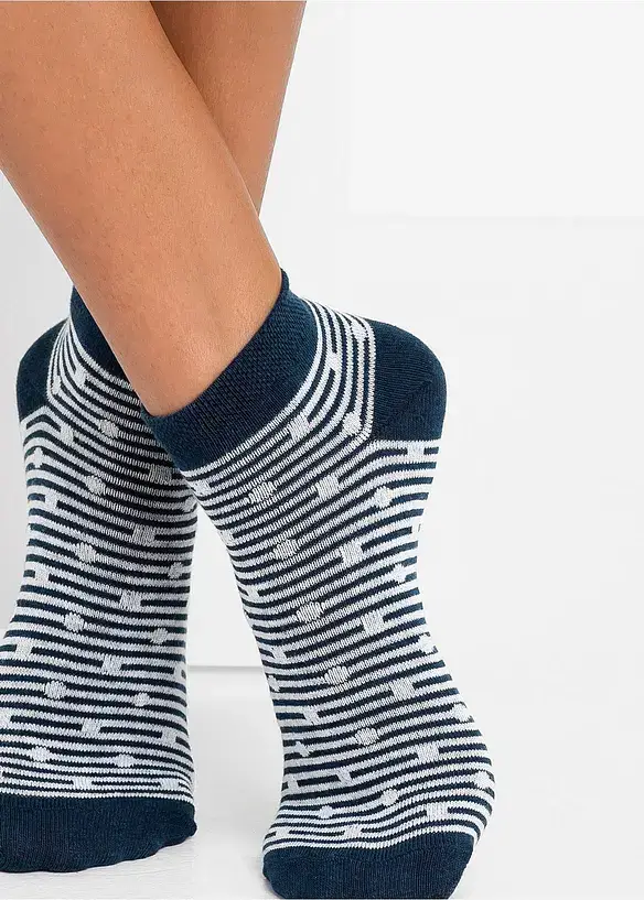 Bonprix Sneakersocken Mit Bio-Baumwolle (8er Pack)