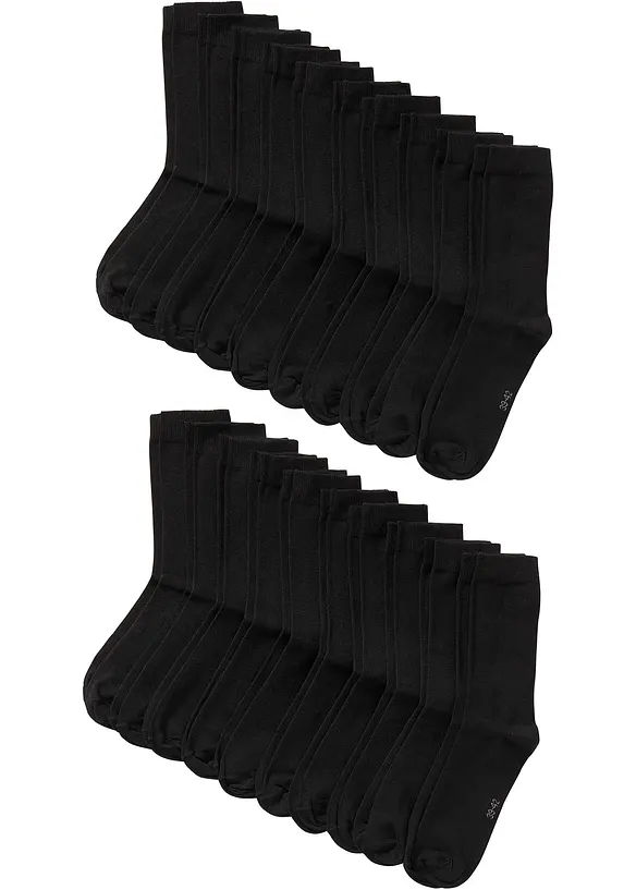bonprix Socken mit Bio-Baumwolle (20er Pack)