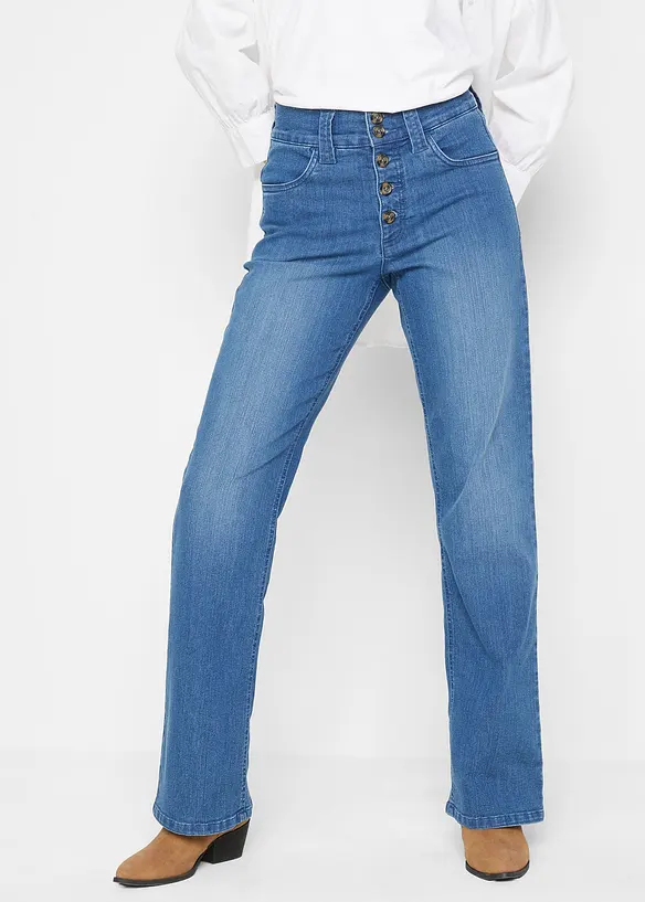 Bonprix Straight-Jeans High Waist