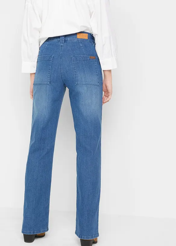 Bonprix Straight-Jeans High Waist