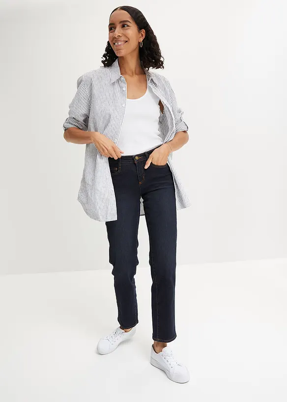 Bonprix Straight Jeans High Waist, Shaping