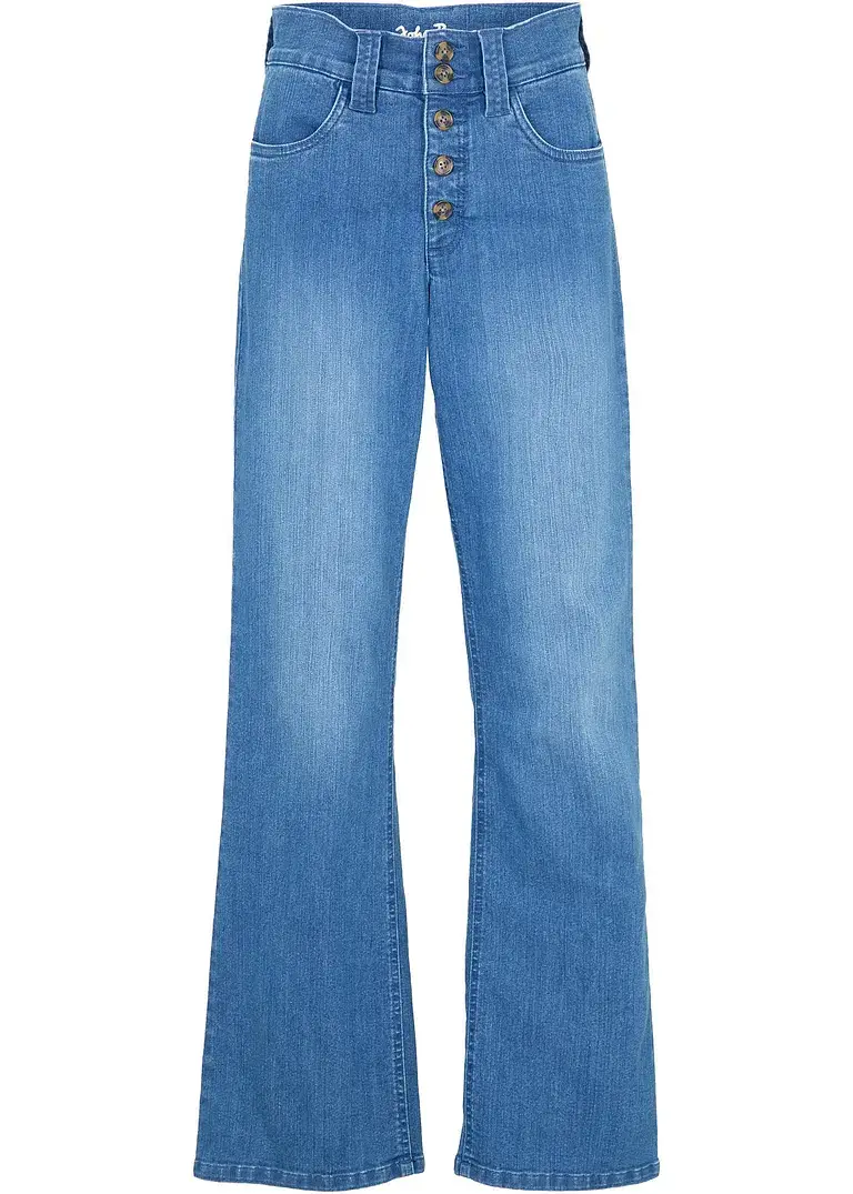 bonprix Straight-Jeans High Waist