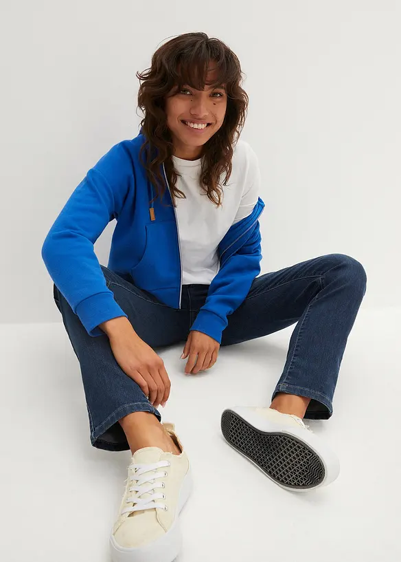 Bonprix Straight Jeans Mid Waist, Stretch