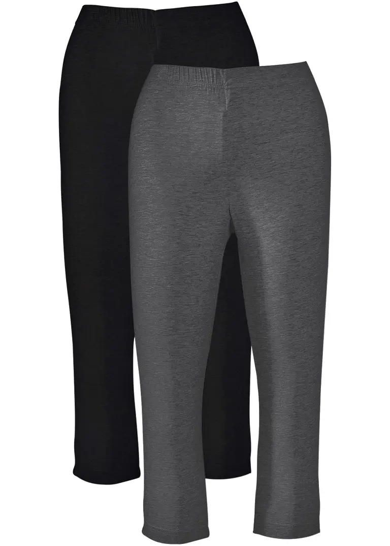 bonprix Stretch-Capri-Leggings (2er Pack)