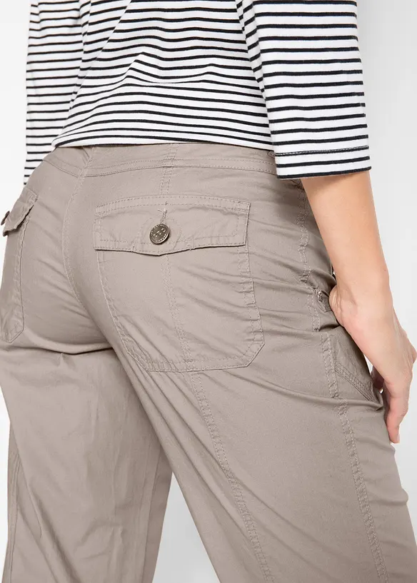 Bonprix Stretch-Cargo-Hose, 3/4-Länge