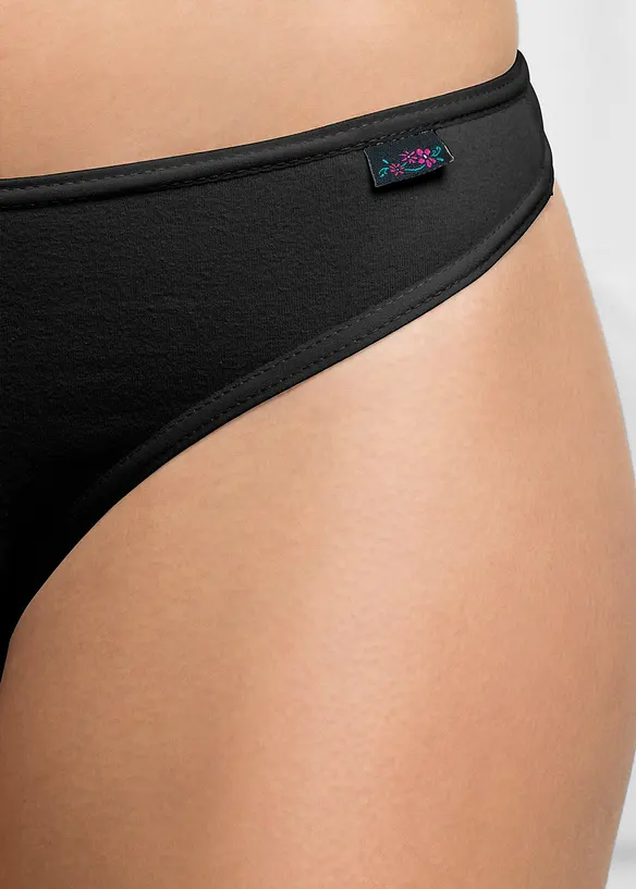 Bonprix String Mit Bio-Baumwolle (6er Pack)