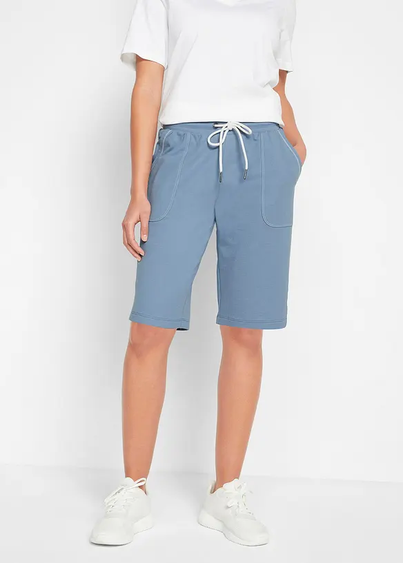 Bonprix Sweat-Bermuda Aus Baumwolle