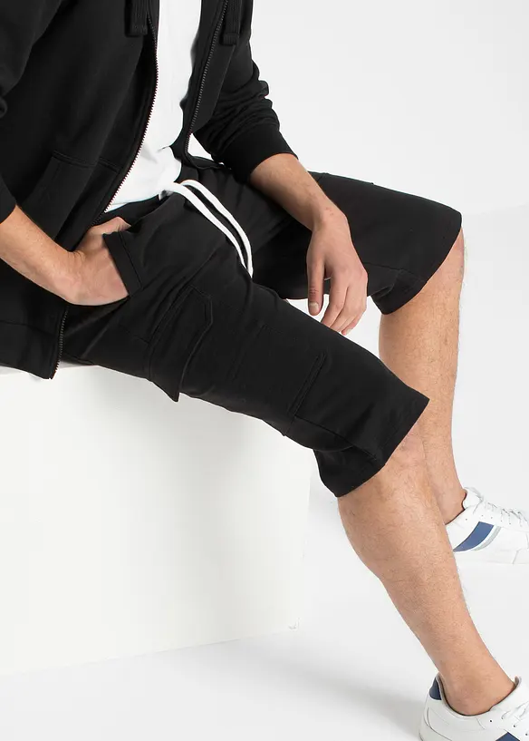 Bonprix Sweat-Bermuda Mit Cargotaschen