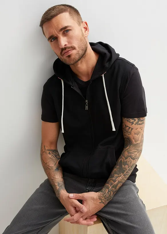 Bonprix Sweatweste Mit Kapuze