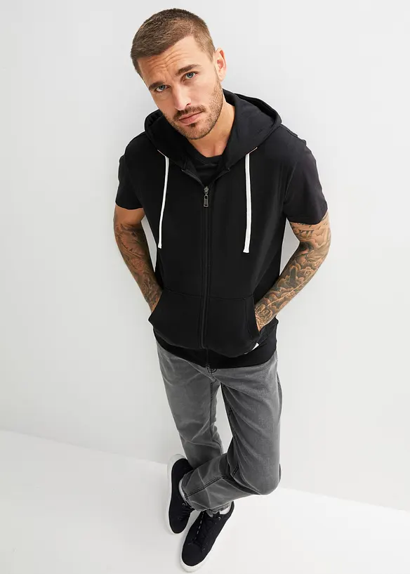 Bonprix Sweatweste Mit Kapuze