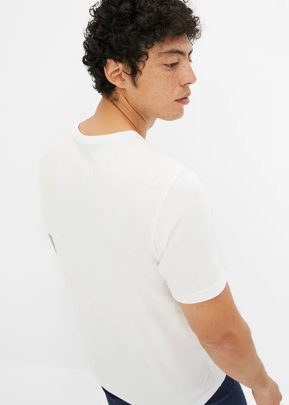 Bonprix T-Shirt Aus Bio Baumwolle Mit Fotodruck