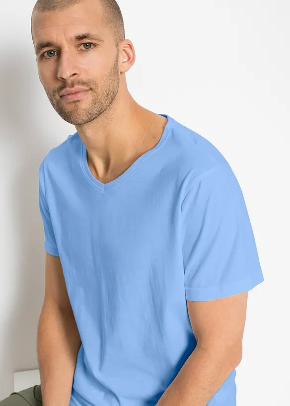 Bonprix T-Shirt Mit V-Ausschnitt (5er Pack)