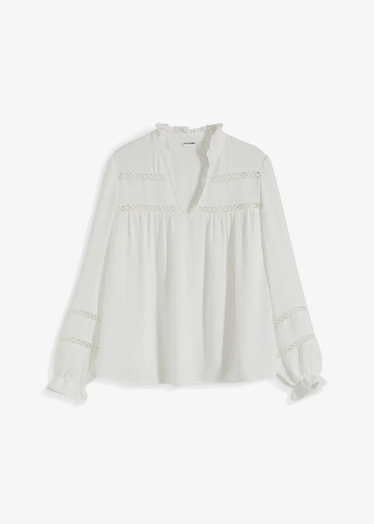 bonprix Tunikabluse mit Spitze