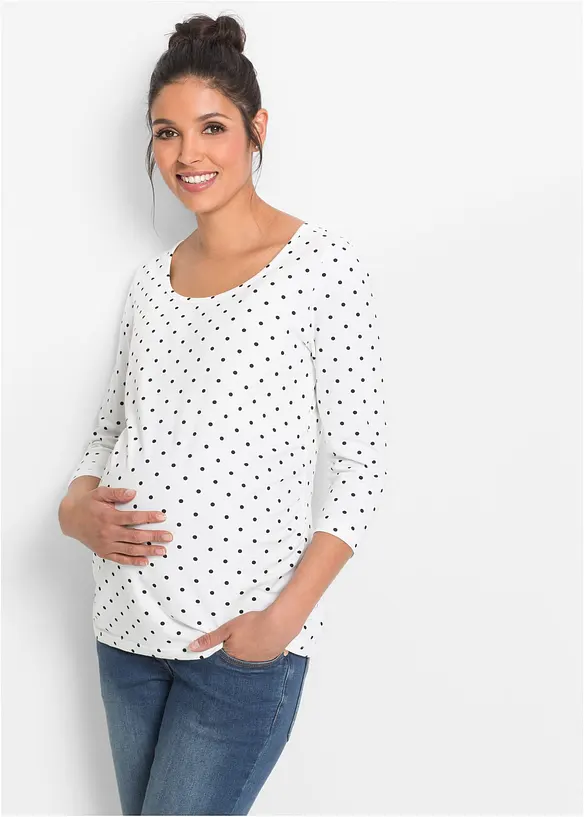 Bonprix Umstandsshirts, 2er-Pack Aus Bio-Baumwolle