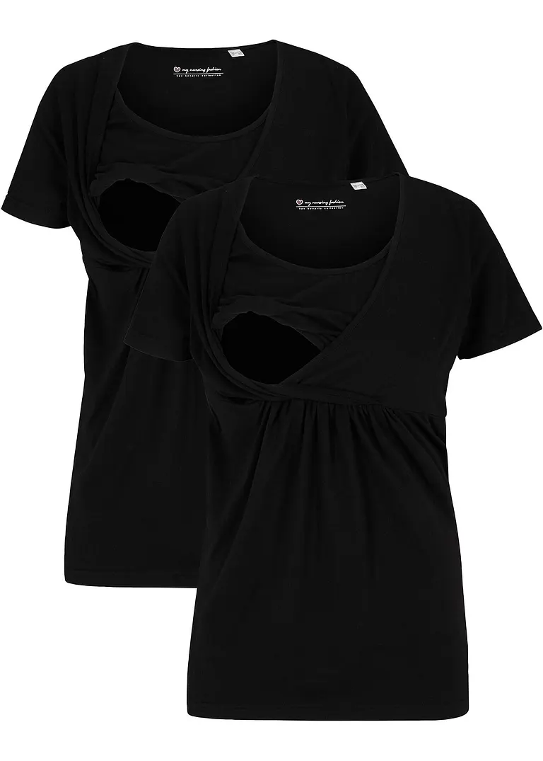 bonprix Umstandsshirts / Stillshirts, 2er Pack​