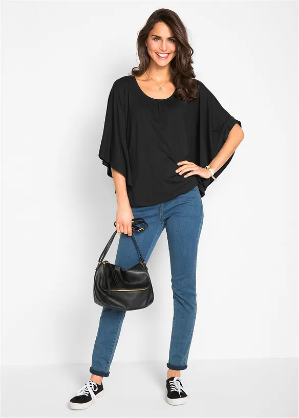 Bonprix Viskose- Fledermausshirt