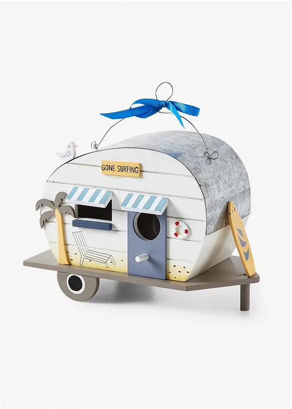 bonprix Vogelfutterhaus im Wohnwagen-Design