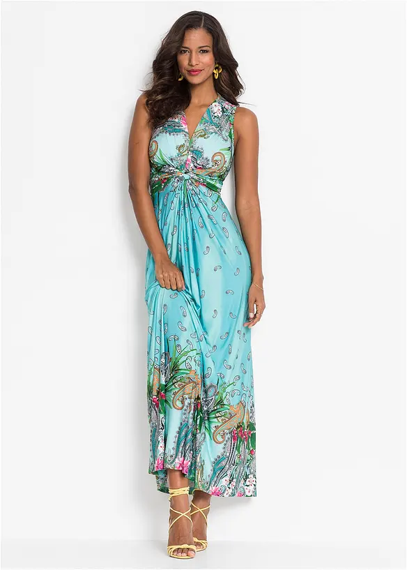 Bonprix Zauberhaftes Maxikleid Mit Schönem Muster