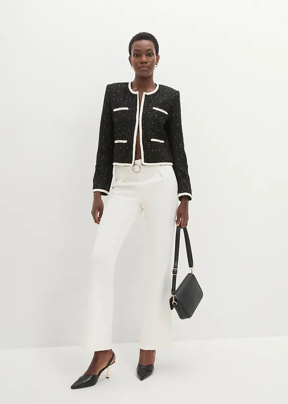 Bpc Selection Bootcut- Hose Mit Dekorativer Schließe