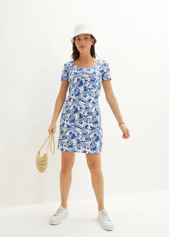 Bpc Bonprix Collection Basic Jerseykleid Mit Druck