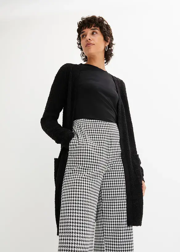Bpc Bonprix Collection Bouclé-Longstrickjacke