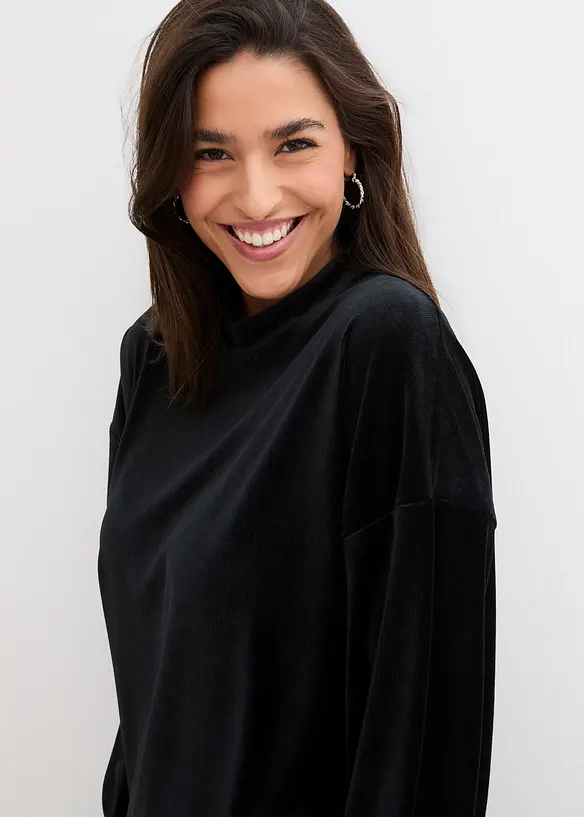 Bpc Bonprix Collection Cord-Shirt Mit Stehkragen