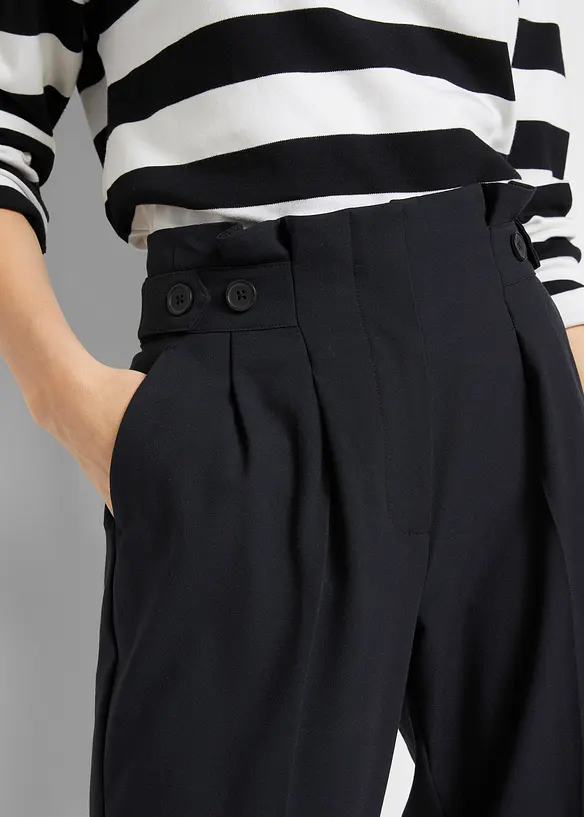 Bpc Bonprix Collection Highwaist Paper-Bag Hose