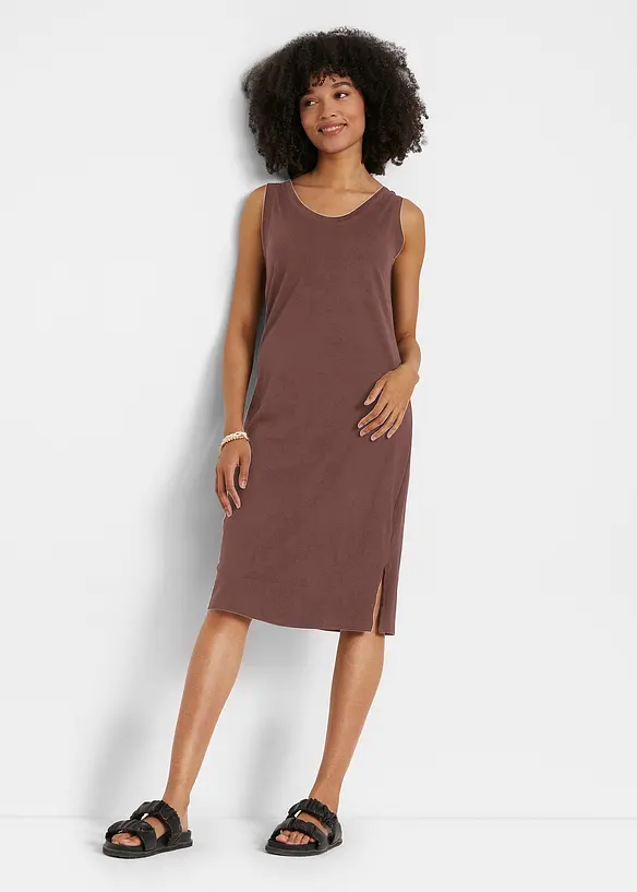 Bpc Bonprix Collection Jerseykleid Mit Schlitz
