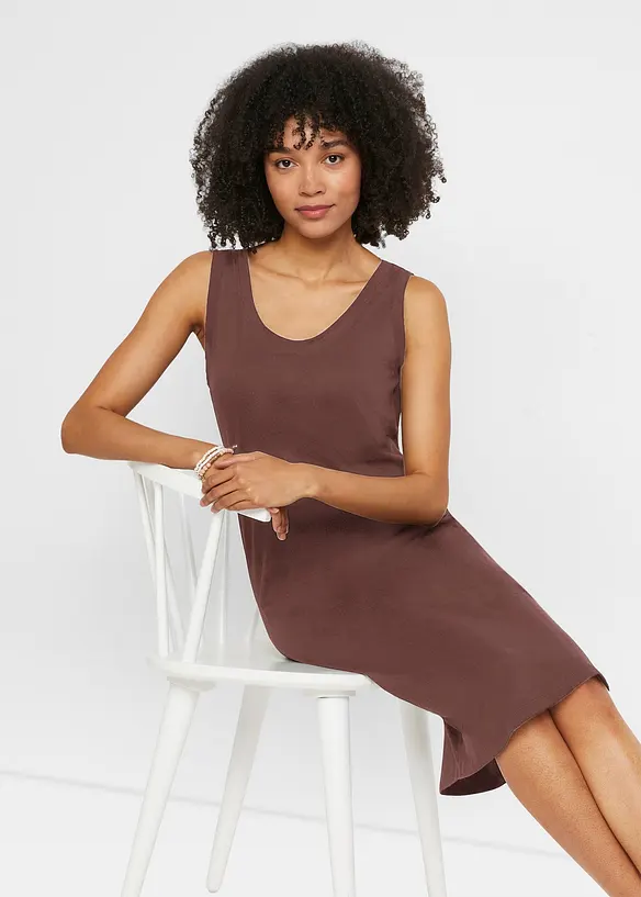 Bpc Bonprix Collection Jerseykleid Mit Schlitz