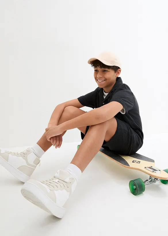 Bpc Bonprix Collection Jungen Musselin Kurzarmhemd