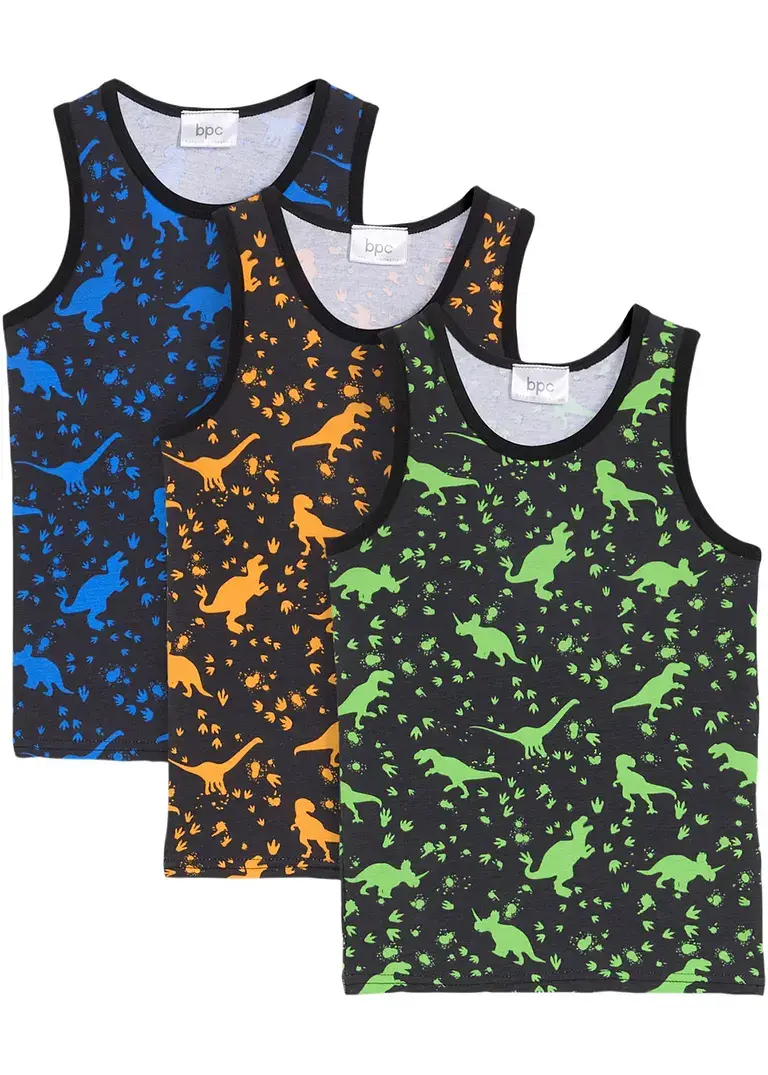 Bpc Bonprix Collection Jungen Unterhemd (3er Pack)