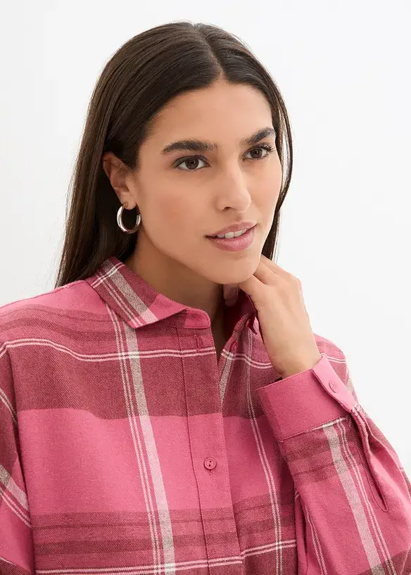 Bpc Bonprix Collection Kariertes Flanellhemd