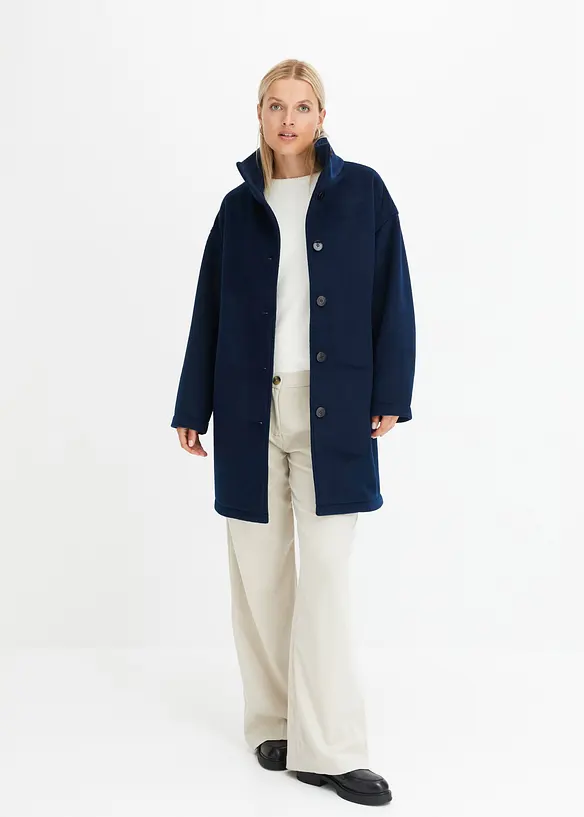 Bpc Bonprix Collection Kurzmantel In Wolloptik