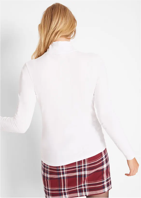 Bpc Bonprix Collection Langarmshirt Mit Rollkragen