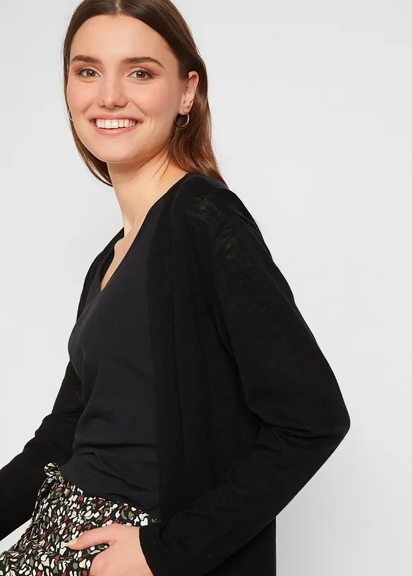 Bpc Bonprix Collection Longstrickjacke, Offen