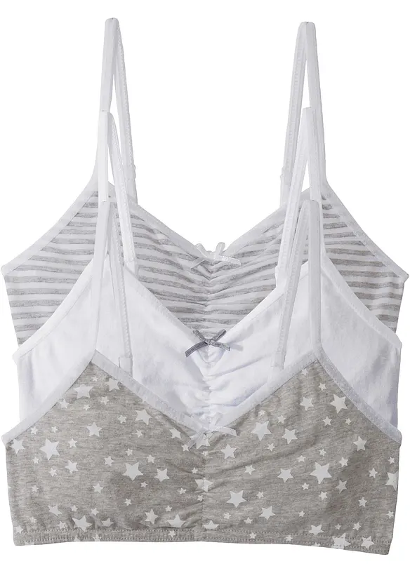 bpc bonprix collection Mädchen Bustier (3er Pack)