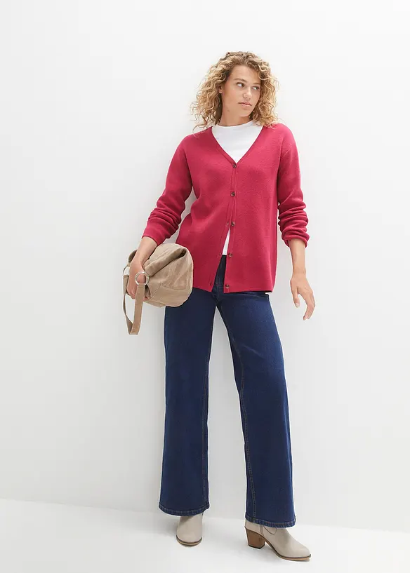 Bpc Bonprix Collection Milano Rib Strickjacke