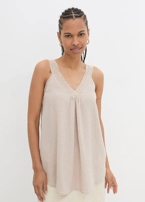 Bpc Bonprix Collection Musselin Blusentop