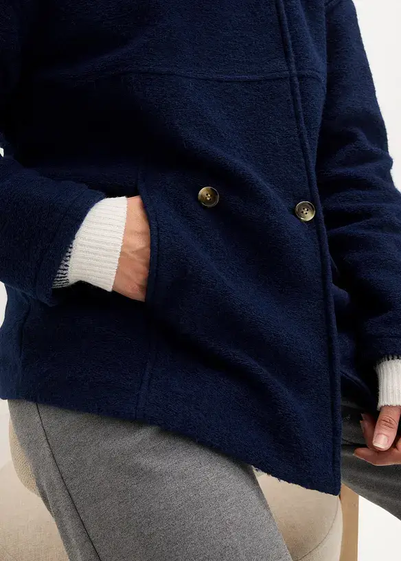 Bpc Bonprix Collection Oversize-Jacke In Wolloptik