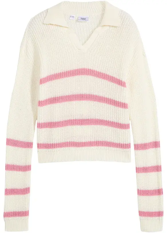 bpc bonprix collection Polo-Strickpullover