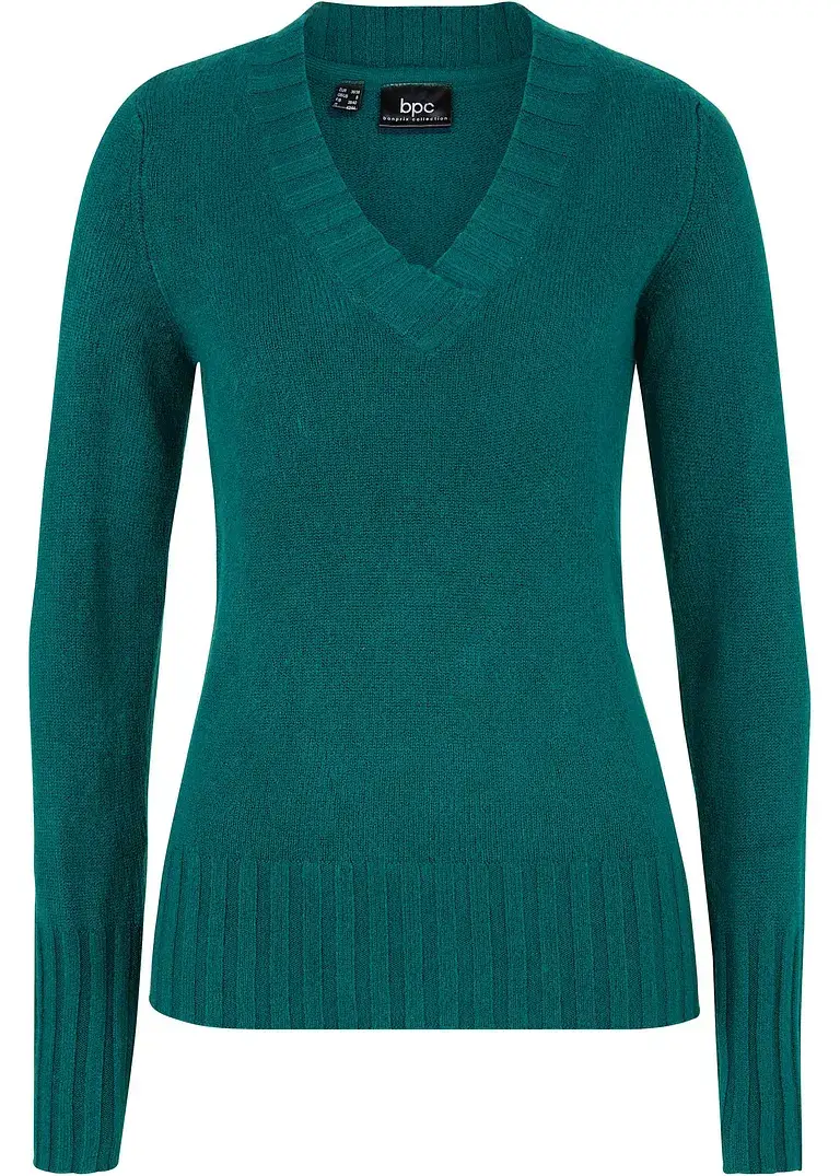 bpc bonprix collection Pullover mit V-Ausschnitt