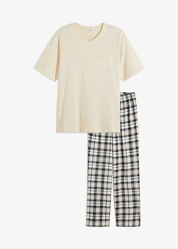 Bpc Bonprix Collection Pyjama Aus Bio-Baumwolle