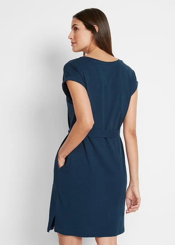 Bpc Bonprix Collection Shirtkleid Mit Bindeband