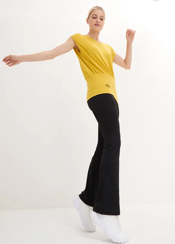 Bpc Bonprix Collection Sport-Shirt Mit Weitem Bund