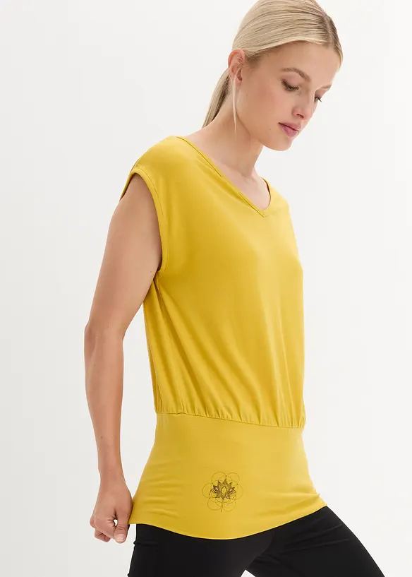 Bpc Bonprix Collection Sport-Shirt Mit Weitem Bund