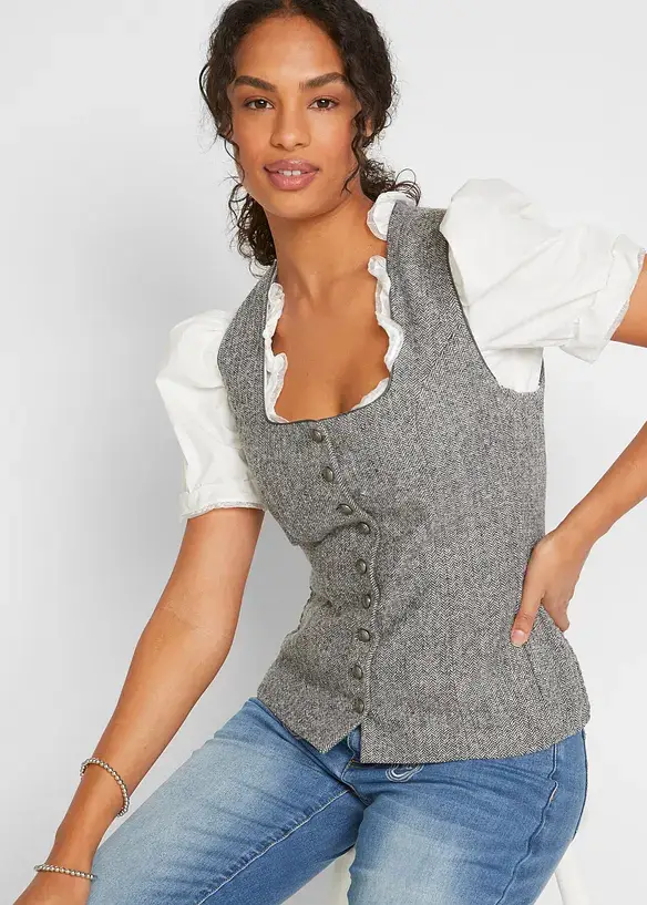 Bpc Bonprix Collection Trachtenmieder Mit Smock