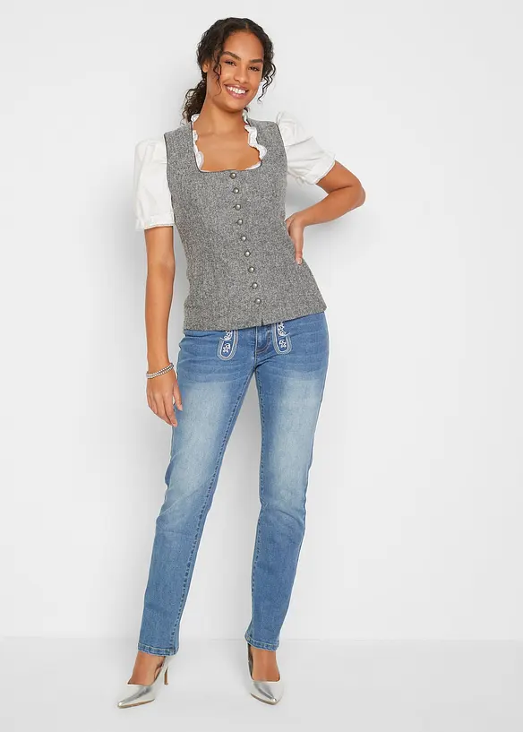 Bpc Bonprix Collection Trachtenmieder Mit Smock