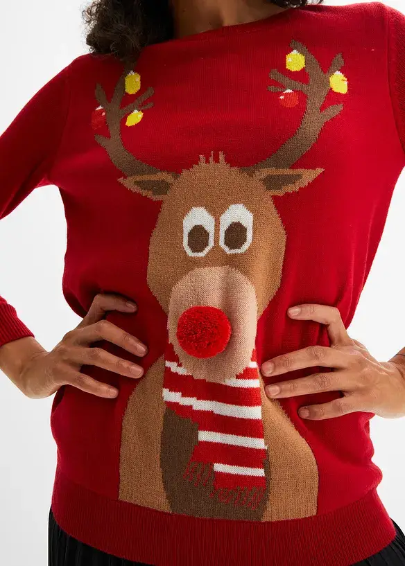 Bpc Bonprix Collection Weihnachtspullover "Rentier"