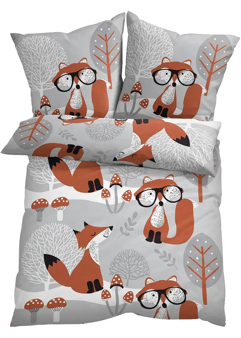 bpc living bonprix collection Bettwäsche mit Fuchs